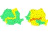 Noi avertizări meteo: ninsori, ger, polei și viscol