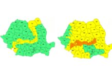 Noi avertizări meteo: ninsori, ger, polei și viscol