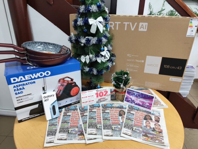 VIDEO: Sărbători cu bucurii pentru abonații noștri! – Tombola „Gorjeanul 2025” și-a desemnat câștigătorii