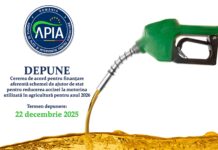 APIA: 22 decembrie, termen limită pentru ajutorul la motorină