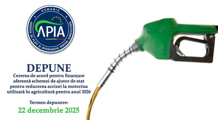 APIA: 22 decembrie, termen limită pentru ajutorul la motorină
