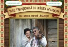 Lelești: Program special pregătit pentru prima zi de Crăciun, de familia Tapotă Lătărețu