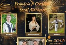 Revelion cu muzică populară și foc de artificii la Mătăsari