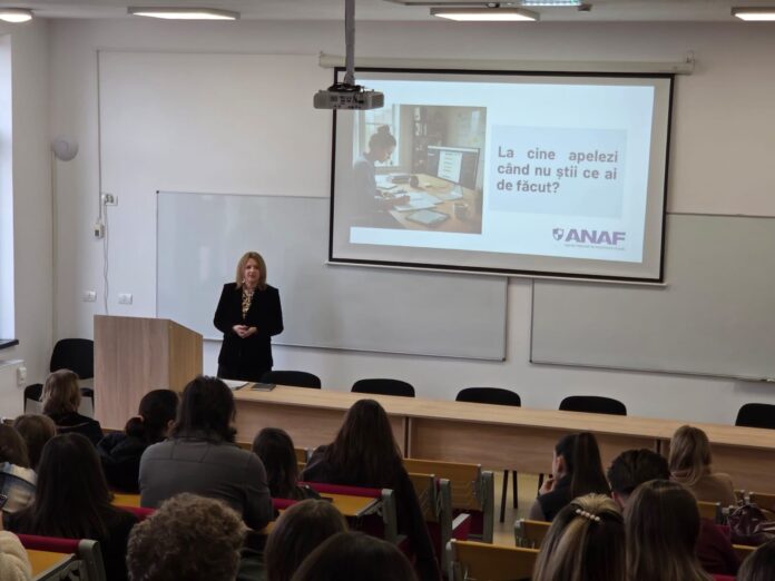 Campanie ANAF în rândul studenților din Târgu Jiu