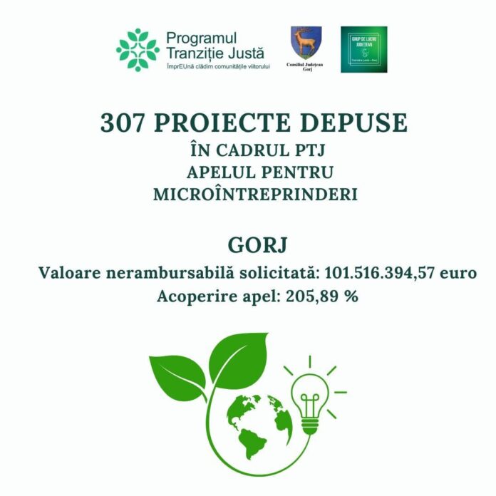 Interes uriaș pentru PTJ: 370 de proiecte depuse în Gorj