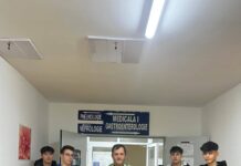 Au împărțit daruri pacienților internați în Spitalul Județean