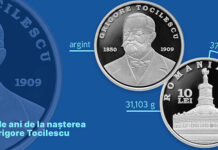 BNR lansează o monedă din argint dedicată arheologului Grigore Tocilescu
