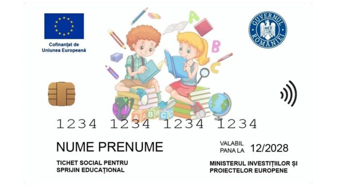 500 de lei pentru noile carduri educaționale
