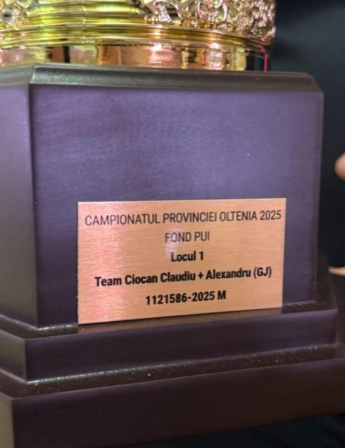 De la Ionești pe podiumul național. Ascensiunea rapidă a campionului Claudiu Ciocan