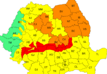 Cod roșu de viscol în zona montană a Gorjului
