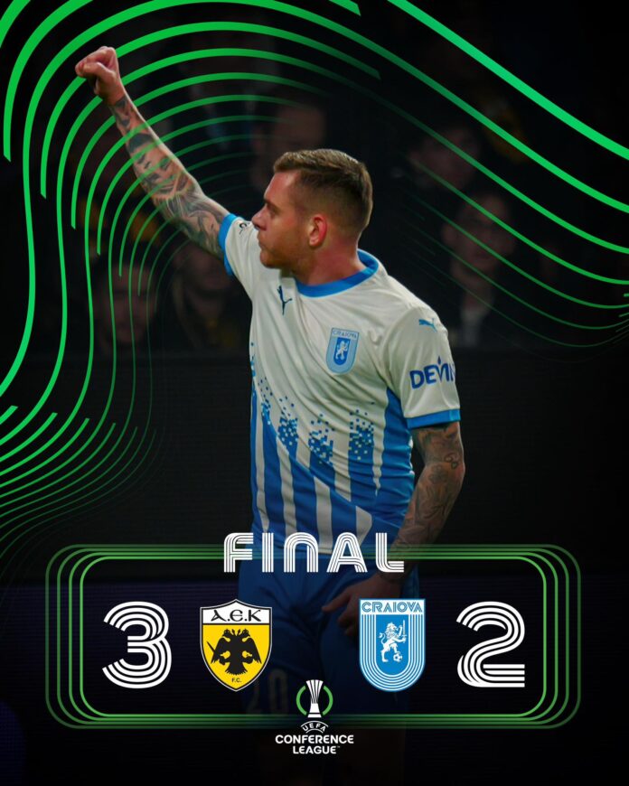 Prima sub linie! Craiova, eliminată din Conference League