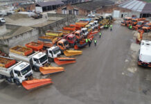 Verificări la bazele de deszăpezire din Gorj