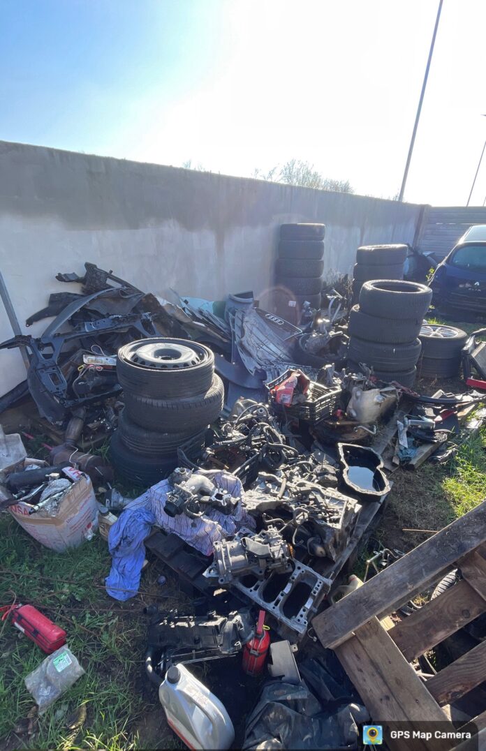 Amendat pentru dezmembrări auto fără autorizație