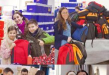 Sute de cadouri pentru copiii și adulții din centrele DGASPC Gorj