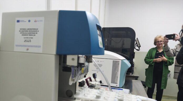 Dotări de peste 3 milioane lei pentru Laboratorul de Anatomie Patologică al Spitalului Județean
