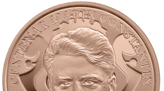BNR lansează moneda Centenar Marin Constantin