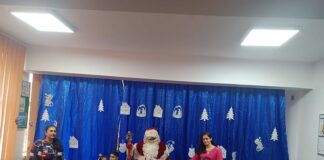 Preșcolarii de la Colegiul Tehnic „General Gheorghe Magheru” au primit vizita lui Moș Crăciun