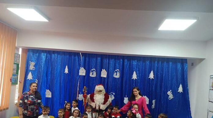 Preșcolarii de la Colegiul Tehnic „General Gheorghe Magheru” au primit vizita lui Moș Crăciun