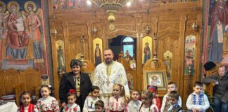 Elevii și preșcolarii gorjeni au vestit bucuria Nașterii Domnului în mai multe parohii și unități de învățământ din Arhiepiscopia Craiovei