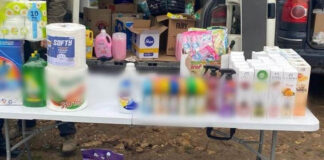 Acțiune a jandarmilor, încheiată cu sute de produse contrafăcute confiscate și dosar penal