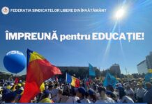 Profesorii ies astăzi în stradă. „O să-l colindăm iarăși pe premier”