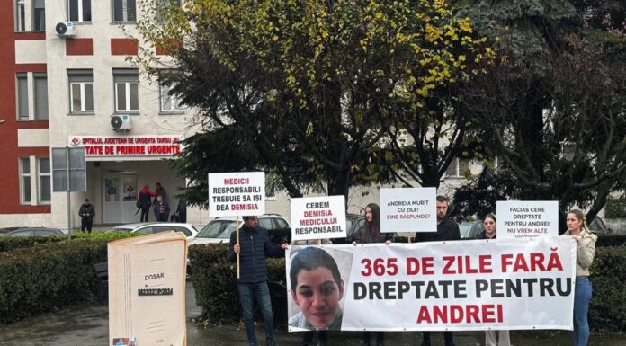 Un an fără dreptate pentru Andrei