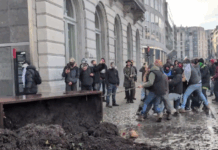 Sunt violențe la Bruxelles, conflicte între fermieri și politie!