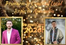 Roșia de Amaradia întâmpină Noul An cu berbec la proțap și foc de artificii