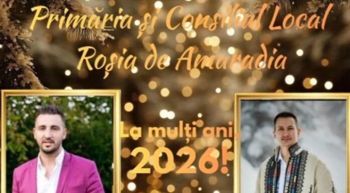 Roșia de Amaradia întâmpină Noul An cu berbec la proțap și foc de artificii