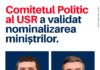USR a validat noii miniștri