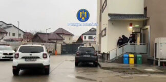 VIDEO: A ajuns în arest după ce a spart geamurile unei biserici