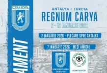 Craiova şi-a început stagiul de pregătire din Antalya