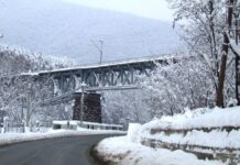 Peripluri hibernale – Defileul Jiului într-o zi de Gerar