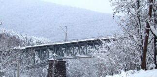 Peripluri hibernale – Defileul Jiului într-o zi de Gerar