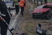 Cinci răniți într-un accident rutier produs pe DN 65C