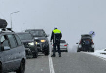 Acțiune de amploare a polițiștilor din Novaci