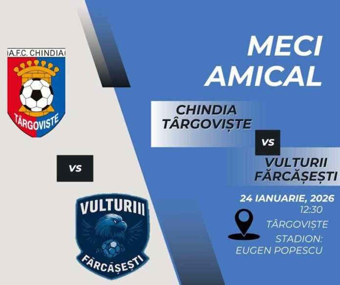 Vulturii Fărcășești debutează în amicalele de iarnă cu Chindia