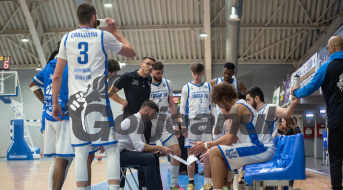 Primul meci al anului pentru baschetbaliștii gorjeni