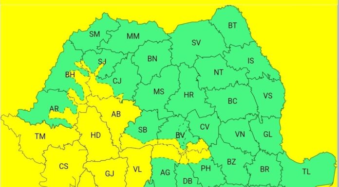 Gorjul, sub cod galben de ninsori până luni seară