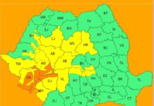 S-a emis cod portocaliu de ninsoare în zona de munte a județului Gorj