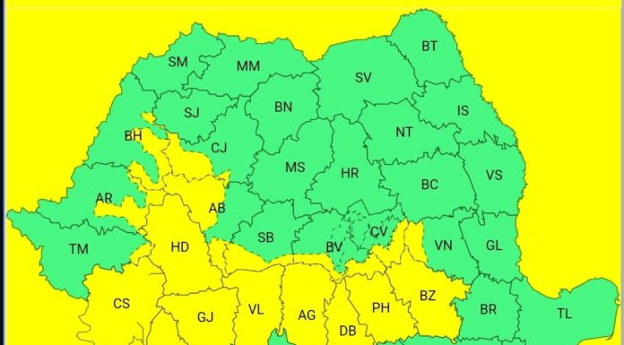Gorjul, sub cod galben de ploi