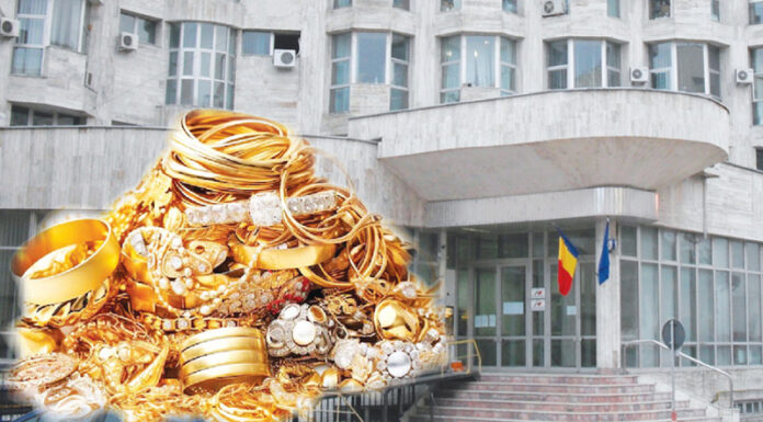 ANAF scoate aurul la licitație. Bijuterii confiscate, vândute public la Târgu Jiu
