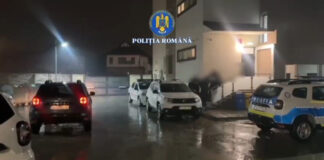 VIDEO: Hoț reținut după ce a dat nas în nas cu polițiștii