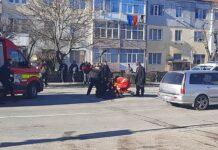 FOTO: Accident la Târgu-Jiu