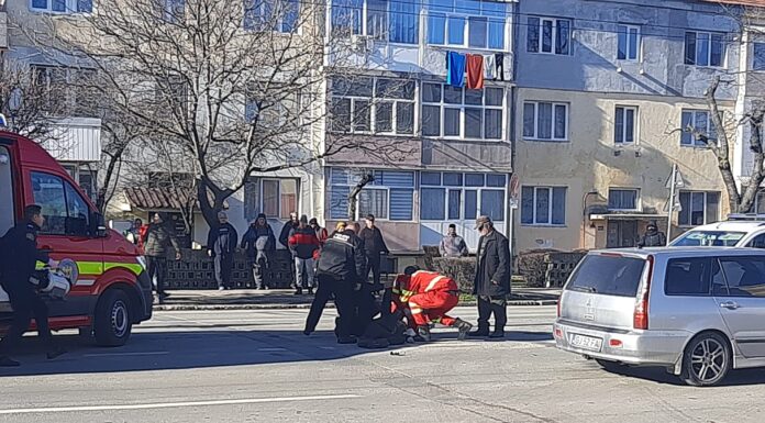 FOTO: Accident la Târgu-Jiu