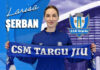 CSM Târgu Jiu amortizează plecarea Gildei. Încă un transfer la linia de 9 metri