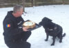 ,,Acțiune” specială a polițiștilor pentru câinele de urmă Max