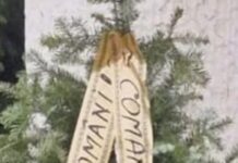 Anchetă a Poliției, după depunerea unei coroane de flori la bustul poetului Mihai Eminescu