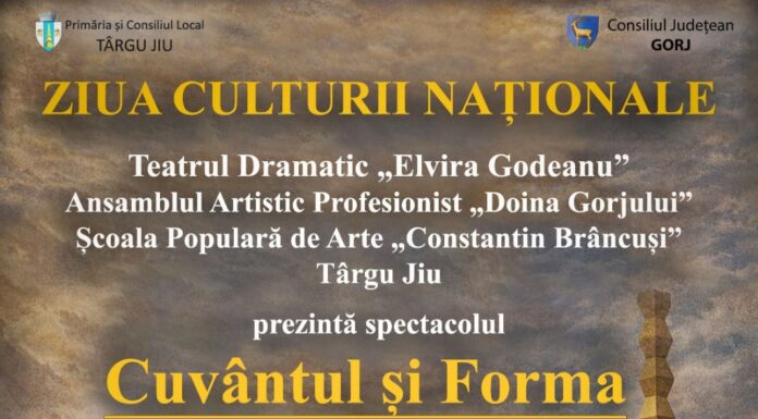 Ziua Culturii Naționale, la Teatrul Dramatic „Elvira Godeanu”