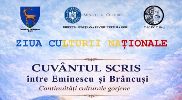 Eveniment special la Târgu Jiu, de Ziua Culturii Naționale